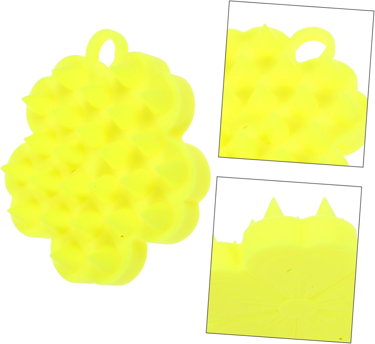 Dog Grooming Brush for Bathing and Daily Care Soft Bristles for Comfortable Massaging and Hair Removal Portable Pet Comb for Home Use Dog Wash and