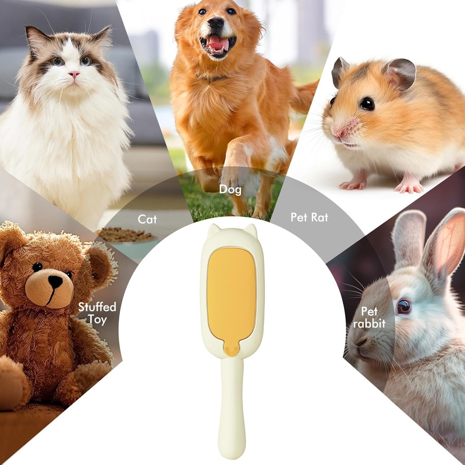 Dog And Cat Brush, Pet Hair Removal Comb, Grooming Comb, Pet Hair Removal Brush, Grooming, Cat, Ergonomic, Clothes Cleaning Products For Adults And Families